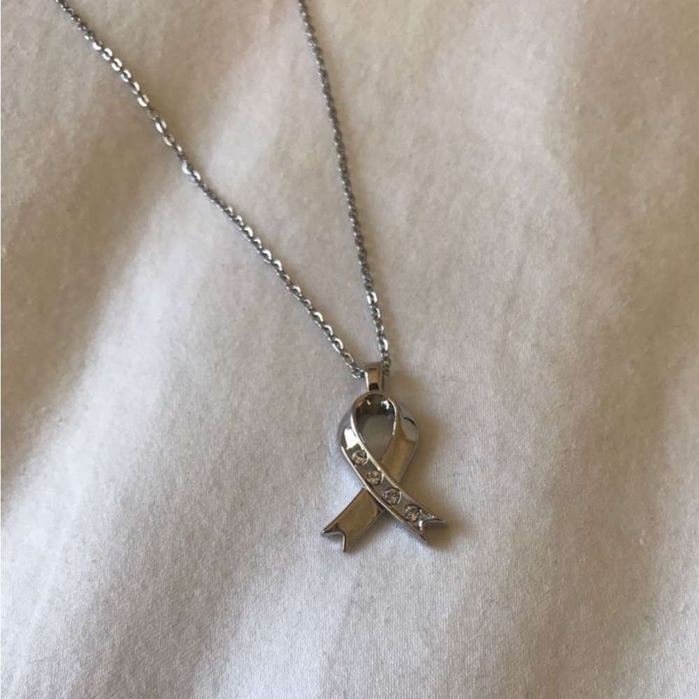 Swarovski Crystal Silver Necklace